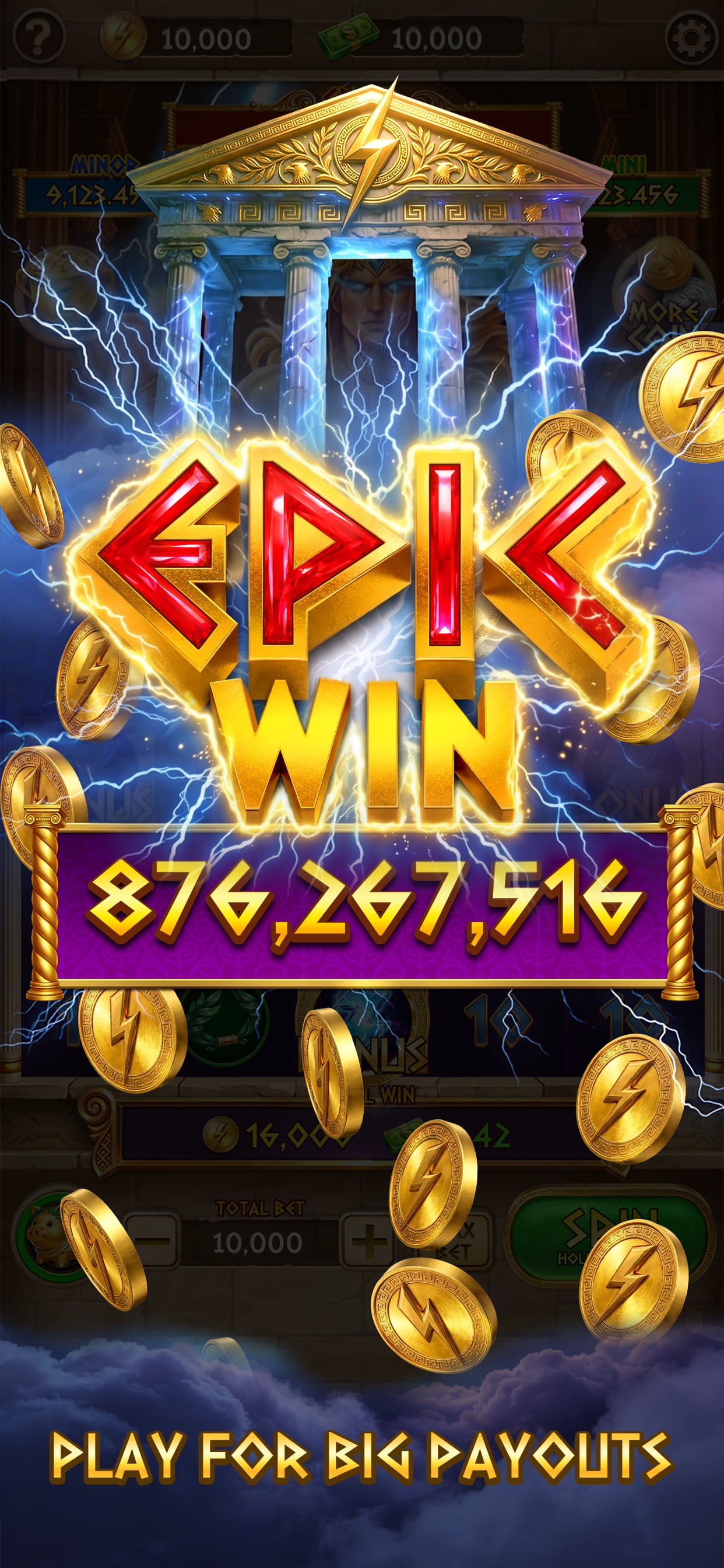 Zeus Power Spin game screen 5